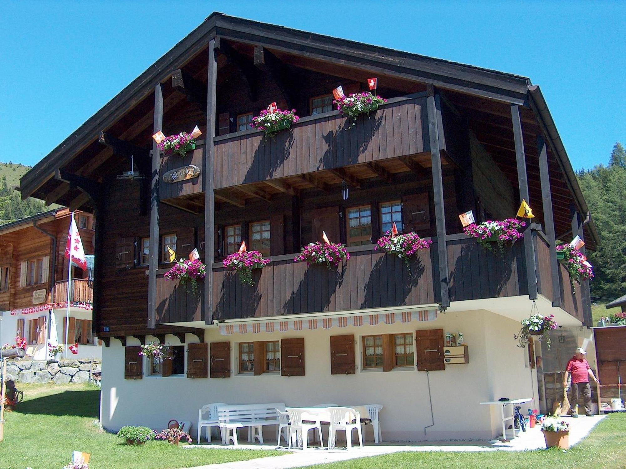 Chalet Marder Riederalp Eksteriør bilde